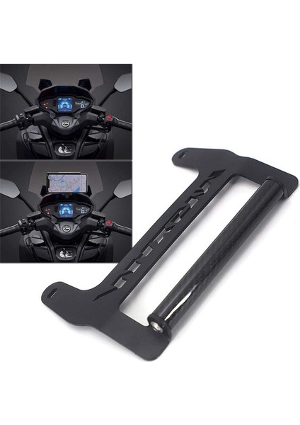 2x Motosiklet Ön Telefon Stand Seam Telefon Telefonu Gps Navigaton Plaka Braketi Sym Maxsym Tl 500 TL500 2020 (Yurt Dışından) fırsatları