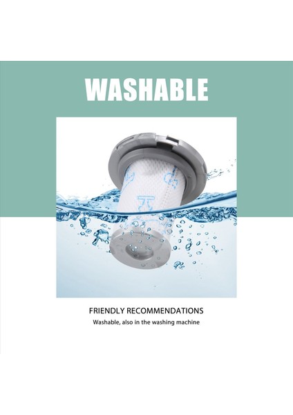 Rowenta Için ZR009006 X-Frece Flex Flex 8.60 Kablosuz Vakum Temizleyici Ev Temizlik Aksesuarları Yıkanabilir Filtre (Yurt Dışından) fiyatları