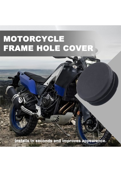 Motosiklet Çerçeve Deliği Kapak Kapakları Yamaha Için Dekoratif Çerçeve Kapağı Tenere 700 TENERE700 Xtz 700 2019 2020 2021 (Yurt Dışından) fırsatları