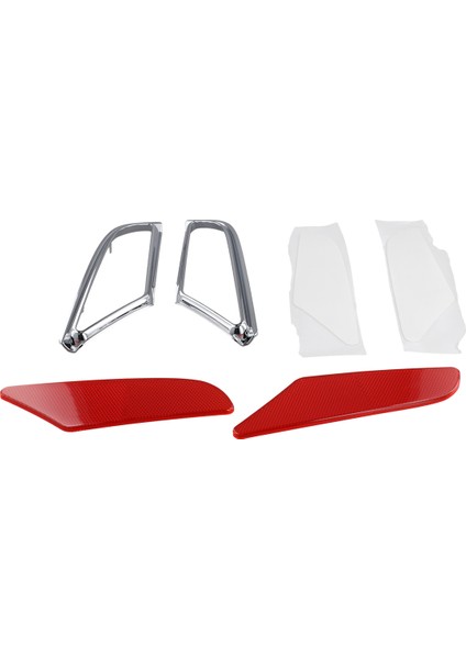 Nissan Serena Için C27 2017-2020 Araba Arka Tampon Sis Lambası Işık Uyarı Güvenli Refektör Panel Trim (Yurt Dışından)