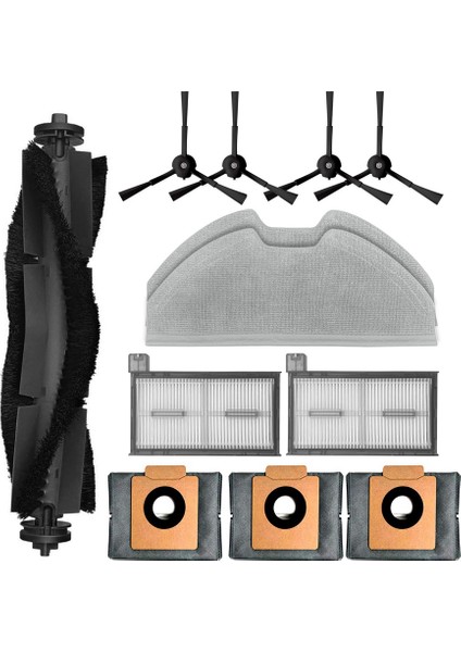 Eufy X8 Pro Robot Vakum Süpürge Fırçası, Filtre, Posta ve Toz Çantası Için Aksesuar Kiti (Yurt Dışından)