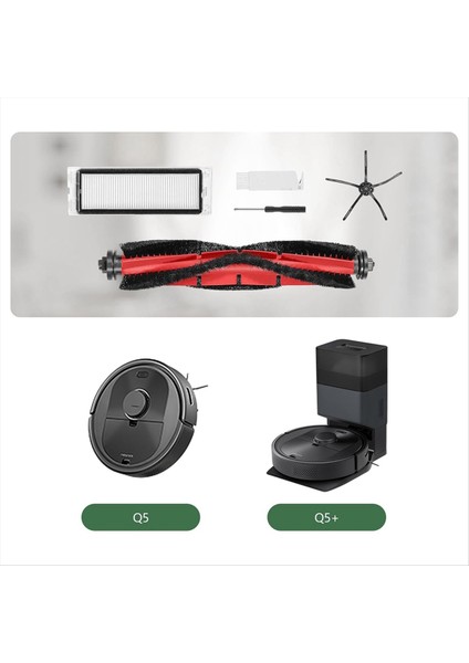 Roborock Q5 Için Aksesuar Kiti, Roborock Q5 Q5+ Q5 Için Yedek Parçalar Artı Vakum Süpürücü (Yurt Dışından) fiyatları