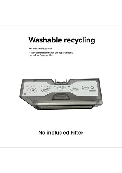 Roborock G20 /s8 Maxv Ultra /V20S Robot Vakum Temizleyici Aksesuarları Değiştirme Çöp Kutusu Için Toz Kutusu (Yurt Dışından) indirimleri