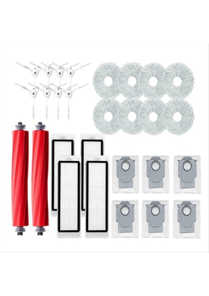 Roborock Q Revo / P10 A7400RR Robot Vakumları Temizleyici Aksesuar Hepa Filtre Mop Kumaşları Toz Çanta Yedek Parça (Yurt Dışından) indirimleri