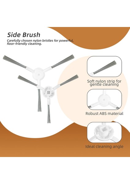 Dream L10S ULTRA/L10 Ultra Için, Xiaomi Robot Vakum X20+ Plus Vakum Ana Yan Fırça Hepa Filtresi Mop Bez Toz Çantası (Yurt Dışından) indirimleri