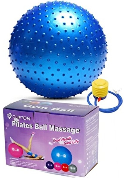 Dikenli Jimnastik Topu 65 cm Mor+ Pompa fiyatları