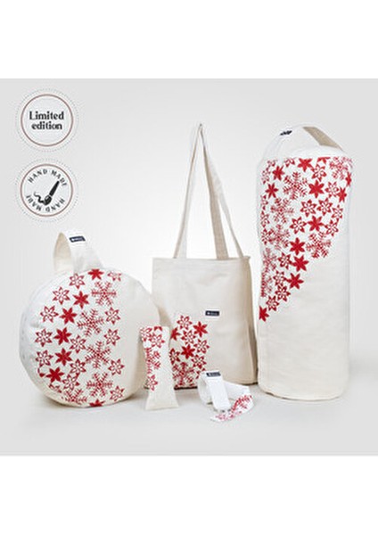 Kar Tanesi Desenli Yoga Meditasyon Set fiyatları