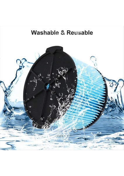 4 Paket VF3500 3 Katmanlı Ince Toz Plajed Kağıt Filtre 3 Ila 4.5 Galon Islak/kuru Dükkan Vakumları Temizleme Parçaları (Yurt Dışından) fırsatları