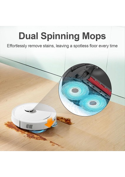 Roborock Q Revo Robot Için Robot Vakum Süpürge Ana Yan Fırça Hepa Filtre Mop Kumaş Toz Torbaları Yedek Parçalar (Yurt Dışından) fiyatları