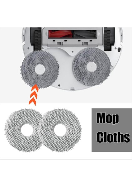 20 Pcs Roborock Qrevo CURVE/P20 Pro Robot Vakum Ekleri Için Aksesuar Kiti Ana Yan Fırçalar Toz Çanta Filtre Mendil (Yurt Dışından) fiyatları