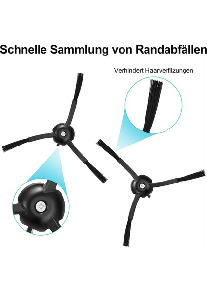 Roborock S8 Pro Uitra Için Robot Vakum Süpürücü Ana Yan Fırçalar Hepa Filtre Mop Bez Tuz Torbaları Yedek Parçalar (Yurt Dışından) fırsatları