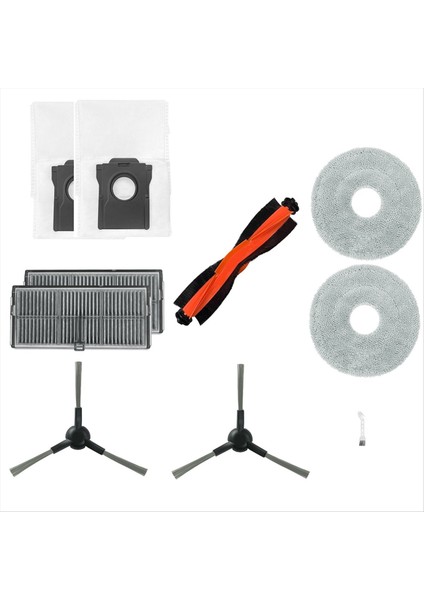 X30 Sweeper Aksesuarlarını Arama Için Uygundur. Ana Kenar Fırça Filtresi Ekranı Toz Torbası Çekiyor (Yurt Dışından)