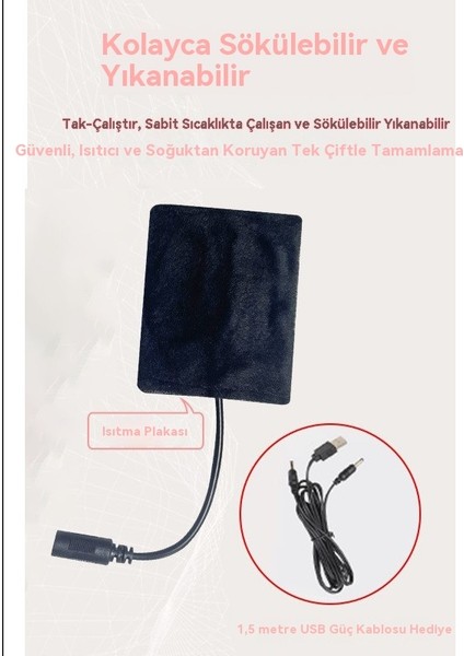 USB Isıtma Sıcak Eldivenler Bisiklet Eldivenleri (Yurt Dışından) fırsatları