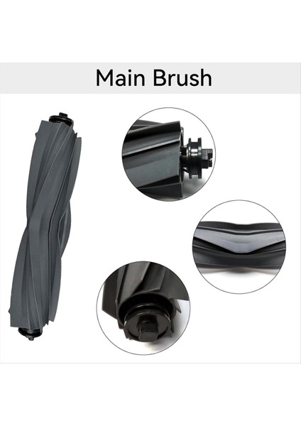 Dreame Mova E30 Ultra Robot Vakum Süpürücü Ana Yan Fırça Hepa Filtre Mop Bez Tuz Torbaları Için Yedek Parçalar (Yurt Dışından) fırsatları