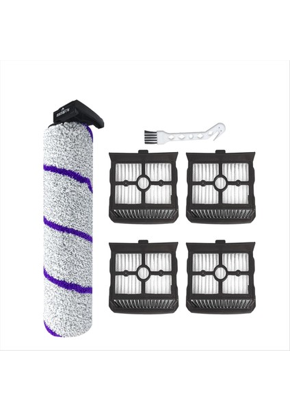 Narwal S1 / YJSC001 Için Vakum Süpürge Yedek Yedek Parçalar Aksesuarlar Silindir Fırçası Hepa Filtresi, 6pcs (Yurt Dışından)