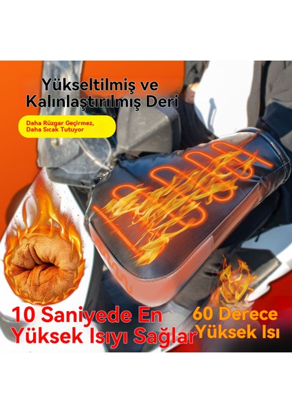 12V Motosiklet Isıtma Sıcak Kolu Eldivenleri (Yurt Dışından) fiyatları