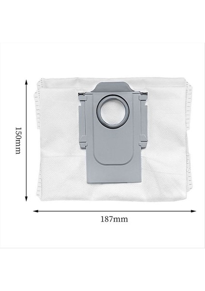 Roborock Için Q7 Max Q7 Max+ / T8 Ana Yan Fırça Mop Bezi Hepa Filtre Toz Torbaları Robot Vakum Süpürge Parçaları (Yurt Dışından) modelleri