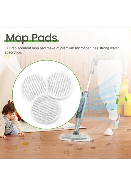 12 Paket S7000 Steam Po Pads Shark S7000AMZ S7001 S7001TGT S7000 Serisi Steam &amp; Scrub Steam Ovma Mop (Yurt Dışından) fırsatları
