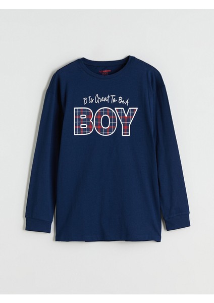 Yeni Sezon Bisiklet Yaka Baskılı Erkek Çocuk Pijama Takımı Baba Oğul Kombini fiyatları