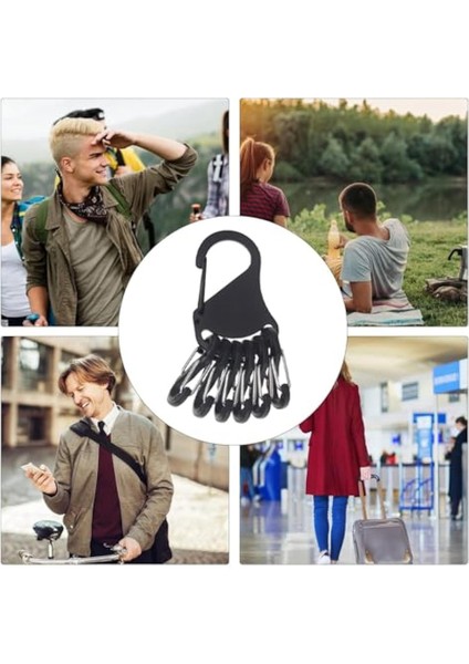 Sarı Güvenli Güvenli Tuşlar ve Aletler Mini Plastik Anahtarlık Alüminyum Karabin (Yurt Dışından) fiyatları