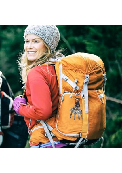 Sarı Güvenli Güvenli Tuşlar ve Aletler Mini Plastik Anahtarlık Alüminyum Karabin (Yurt Dışından) modelleri