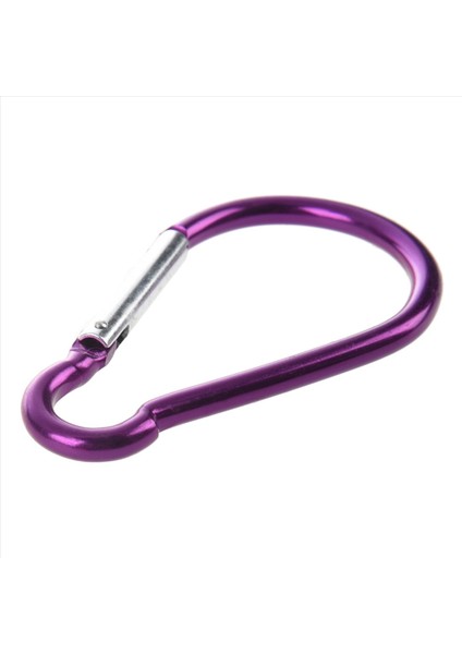 4x Büyük D Şekilli Alüminyum Karabiner Yürüyüş Kampı Için Iki Renkli Klips Kancası (Yurt Dışından) fiyatları