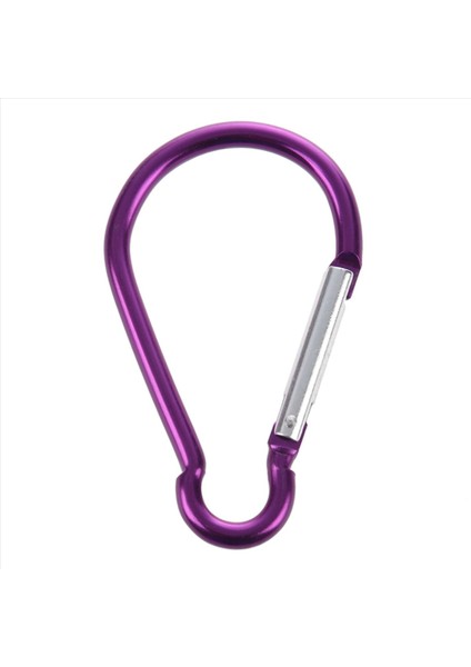 4x Büyük D Şekilli Alüminyum Karabiner Yürüyüş Kampı Için Iki Renkli Klips Kancası (Yurt Dışından) modelleri