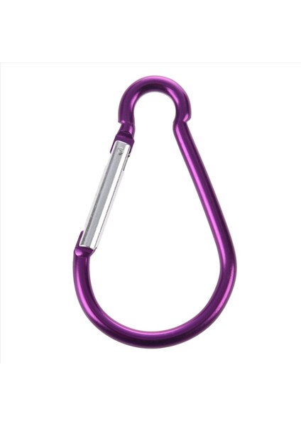 4x Büyük D Şekilli Alüminyum Karabiner Yürüyüş Kampı Için Iki Renkli Klips Kancası (Yurt Dışından) fırsatları
