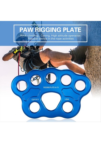 8 Delik Açık Pençe Arma Plakası 45KN Kaya Tırmanışı Dağcılık Ankraj Noktası Konnektör Dişli Tulma Plakası (Yurt Dışından) modelleri