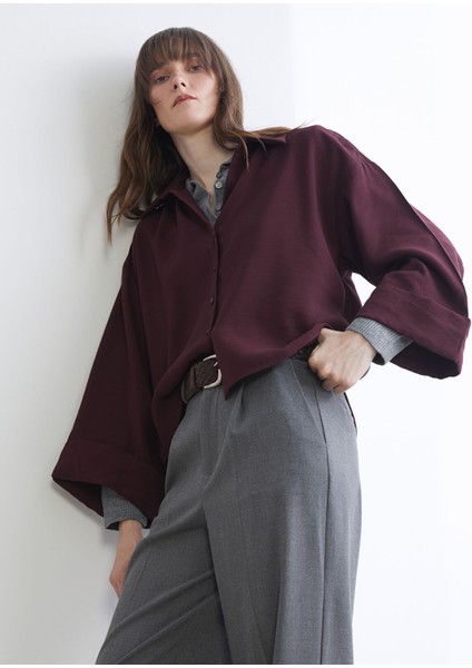 Yeni Sezon Oversize Kadın Gömlek
