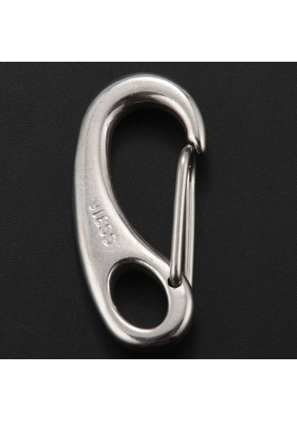 4pcs Boat Deniz Paslanmaz Çelik Yumurta Şekli Bahar Snap Hook Klipler Hızlı Karabin Dış Mekan Tokası (Yurt Dışından) indirimleri