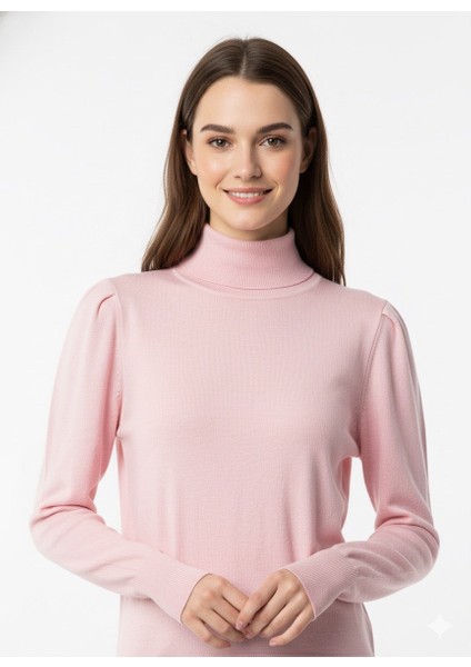 Kadın Yarım Balıkçı Triko Kazak 5688 fırsatları