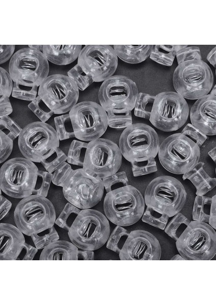 150 Pcs Temiz Plastik 5mm Bir Delik Kablosu Durdurucular Kablo Kilit Kilit Kilit Tıpası (Yurt Dışından) fırsatları