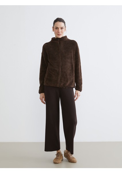 Yeni Sezon Dik Yaka Kadın Polar Hırka fiyatları