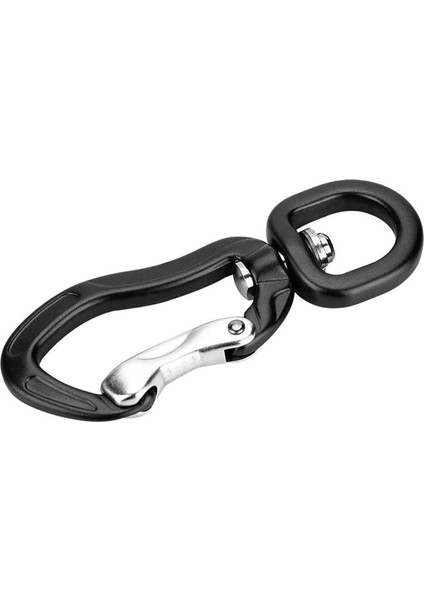 360 ° Döner Dönen Karabiner Klips 2pcs 700LBS Ağırlık Kapasite Hamak Sandalyesi Yaylı Karabin D Tokası (Yurt Dışından) fiyatları