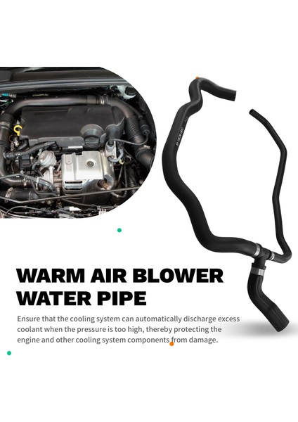 DV618C351VD Soğutucu Soğutucu Taşma Hortumu Ford Focus Mk3 C-Max Connect 1 0t Ecoboost Sıcak Hava Üfleme Su Borusu DV618C351VE (Yurt Dışından) fırsatları