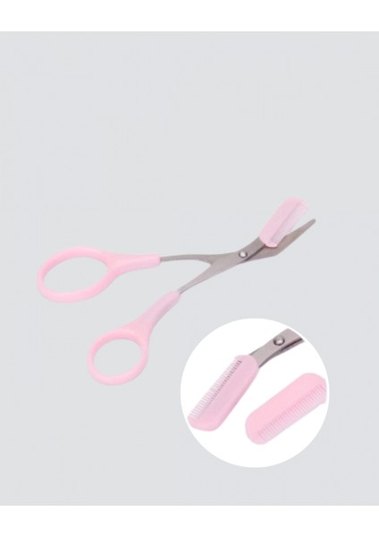 Tarak ve Fırça Başlıklı Kaş Şekillendirme Makası fiyatları