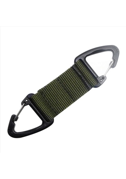 2x Açık Üçgen Toka Çok Fonksiyonlu Karabiner Dokuma Toka Kayışı Klipsi Asılı Anahtarlık (Yurt Dışından) modelleri
