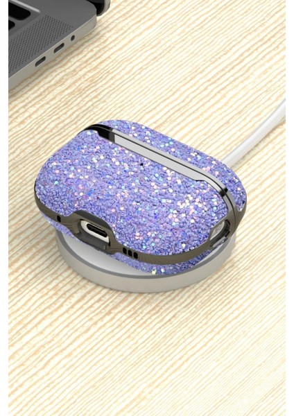 Airpods 3 (3.nesil) Bright Simli Airpods Kapak - Pembe fırsatları