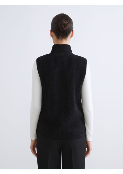 Yeni Sezon Dik Yaka Kadın Polar Yelek fırsatları