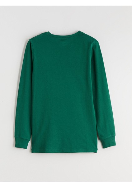 Yeni Sezon Bisiklet Yaka Yılbaşı Temalı Erkek Çocuk Pijama Takımı fırsatları