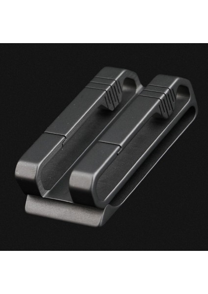 Titanyum Alaşım Klipsli Karabiner Çift Klipsli Kayış Tokası Açık Spor Sporu Anahtarlı Cep Araçları Anahtarlık Kolye (Yurt Dışından) modelleri