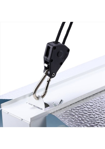 12PCS Ayarlanabilir 1/8inç Kiracı Çadır Fan LED Için Asma Bitki Lambası Halat Cırcır Askısı Askısı Kaldırma Kasnağı Kancası (Yurt Dışından)