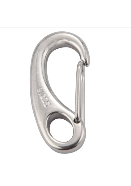 10PCS Tekne Deniz Paslanmaz Çelik Yumurta Şekli Bahar Snap Hook Klipler Hızlı Karabin Dış Mekan Tokası (Yurt Dışından) fırsatları