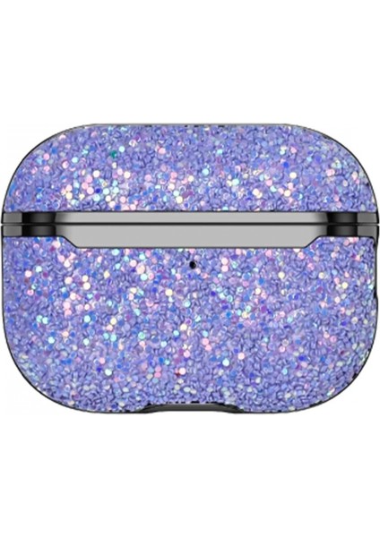 Airpods Pro 2 (2.nesil) Bright Simli Airpods Kapak - Derin Mor fiyatları