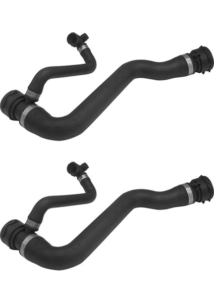 2x Motor Soğutma Sistemi Radyatör Soğutucu Hortumu Birincil Radyatör 17127531768 For-Bmw 1 E88 E82 3 E90 E91 E92 E93 (Yurt Dışından)