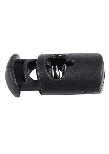 Çap 8 mm Delik Kordon Durdurucu Dantelli Snap Kanca Siyah 100 Adet (Yurt Dışından) fırsatları