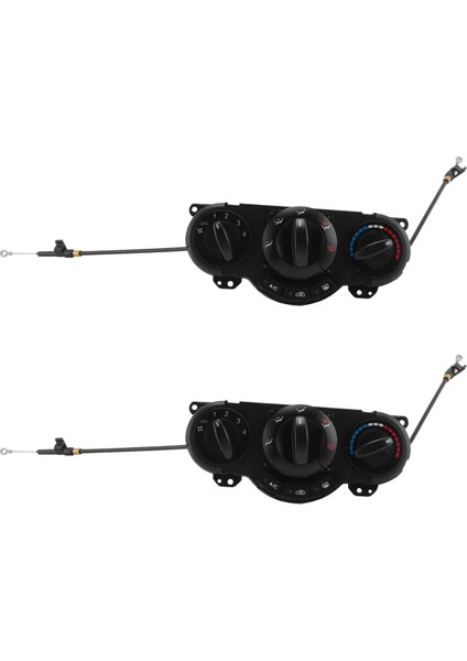 2x Car Klima Isıtıcı Kontrol Paneli 96615408 Daewoo Lacetti Chevrolet Nubira Optra Için Iklim Anahtarı (Yurt Dışından)
