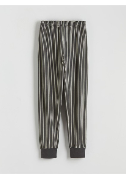 Yeni Sezon Bisiklet Yaka Erkek Çocuk Pijama Takımı indirimleri