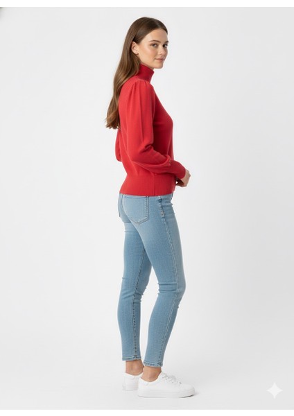 Kadın Yarım Balıkçı Triko Kazak 5688 fiyatları